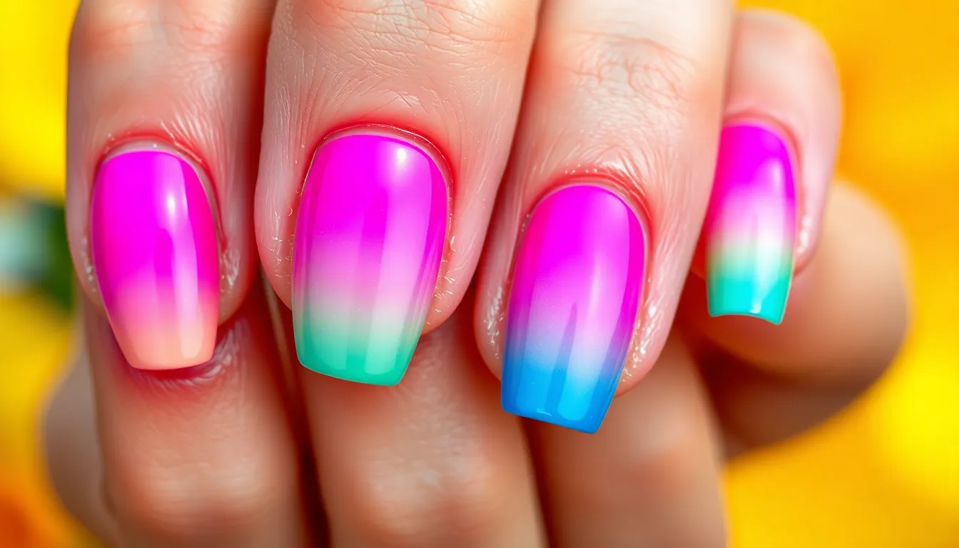 25 Bright Nail Ideas That Will Make Your Manicure Pop in 2025 1