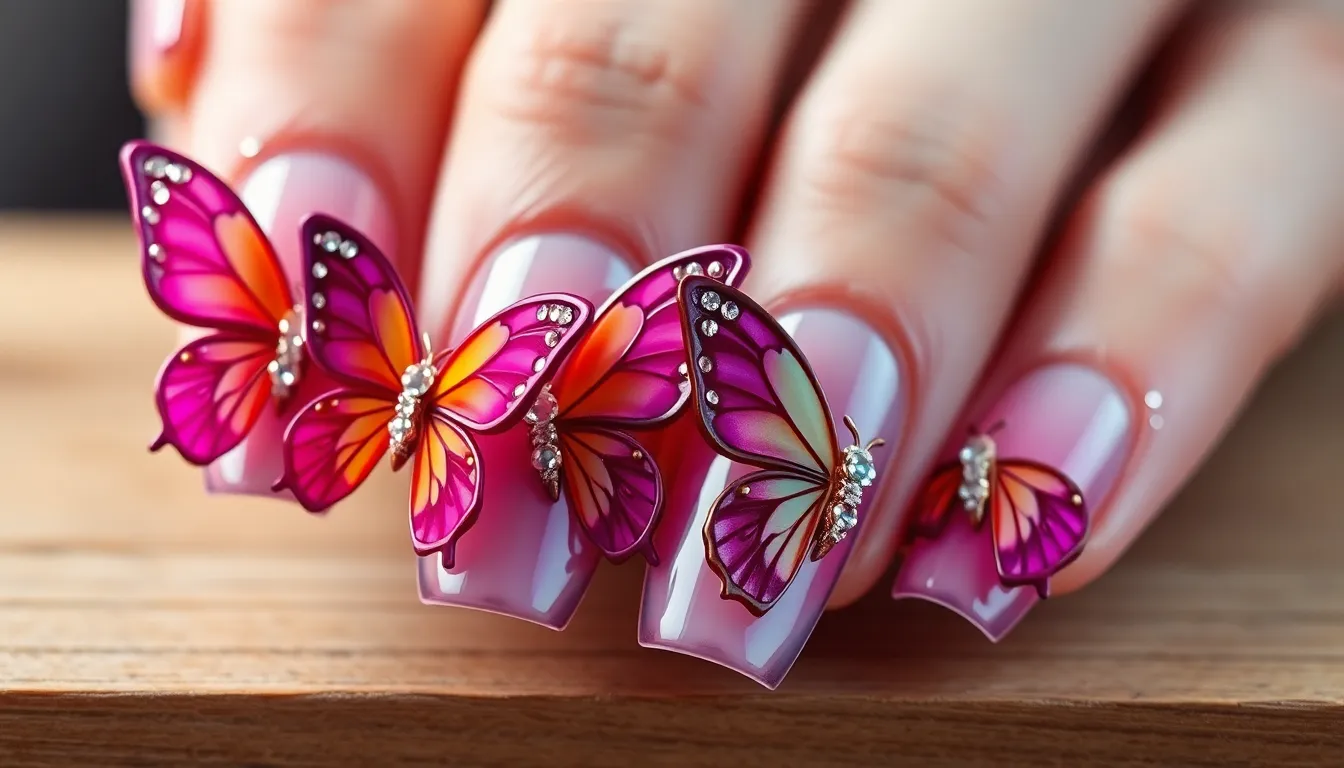 25 Stunning Butterfly Nail Ideas to Transform Your Manicure in 2025 2 25 Stunning Butterfly Nail Ideas to Transform Your Manicure in 2025 1