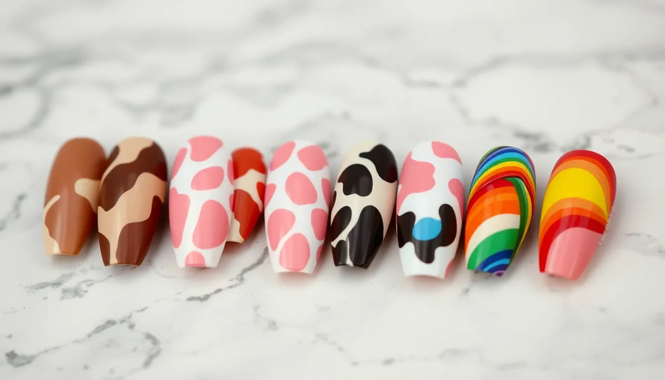 50+ Trendy Cow Print Nail Ideas: Easy DIY Designs & Professional Tips for 2025 2 50+ Trendy Cow Print Nail Ideas: Easy DIY Designs & Professional Tips for 2025 1