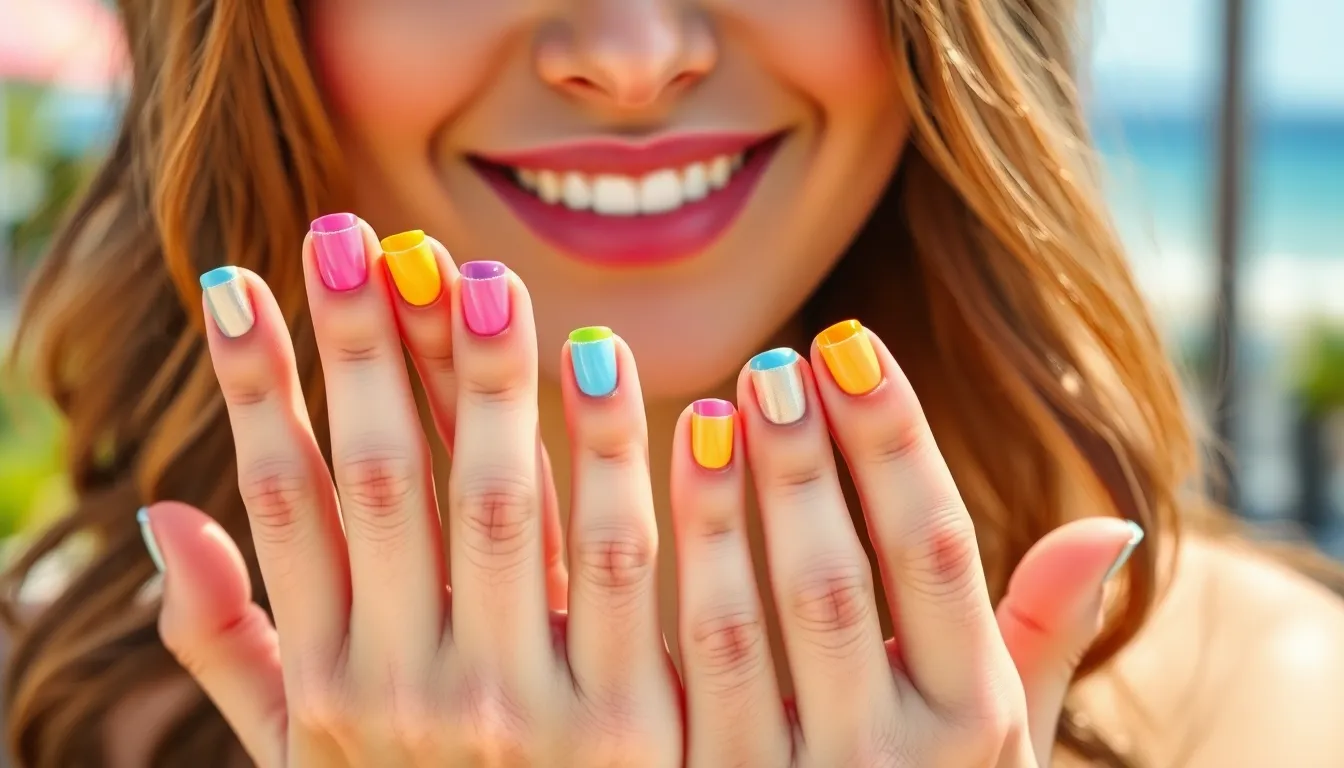 50 Cute French Tip Nail Ideas That Will Make You Ditch Your Basic Manicure 1