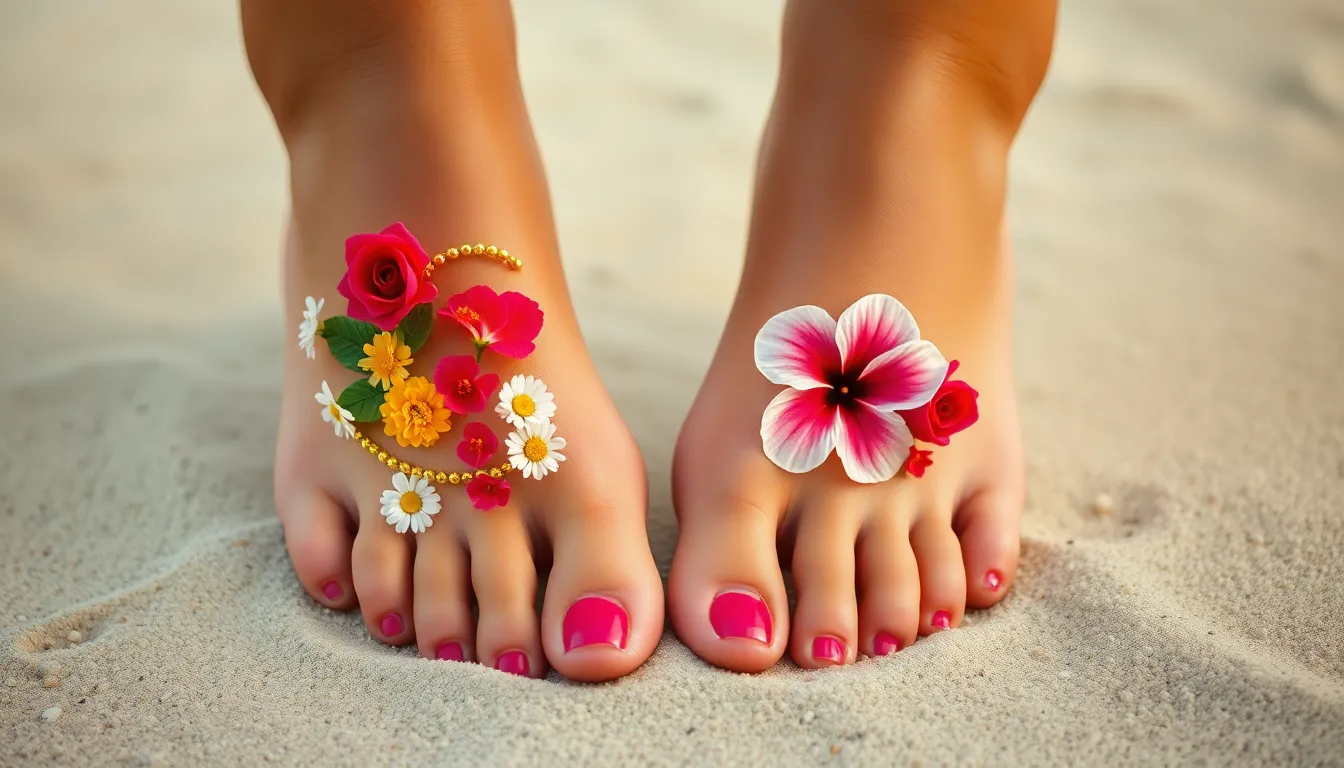 50+ Cute Toe Nail Art Ideas That'll Make You Want to Show Off Your Feet All Summer 2 50+ Cute Toe Nail Art Ideas That'll Make You Want to Show Off Your Feet All Summer 1