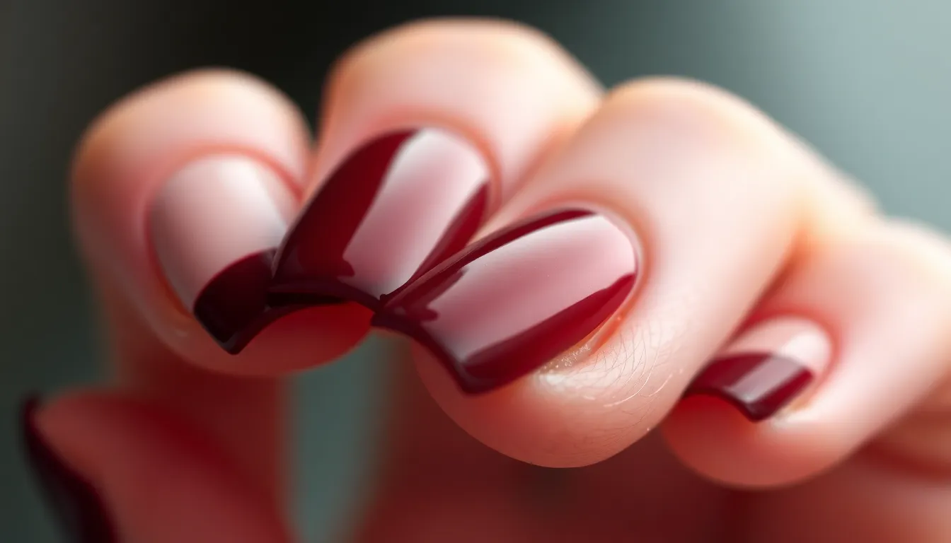 50+ Stunning Dark Red Nail Ideas: From Burgundy to Wine Red Designs (2025) 2 50+ Stunning Dark Red Nail Ideas: From Burgundy to Wine Red Designs (2025) 1