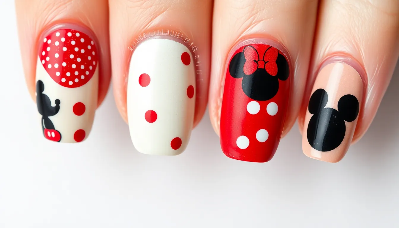 50+ Magical Disney Nail Art Ideas: Princess, Villain & Pixar Designs for Every Fan 2 50+ Magical Disney Nail Art Ideas: Princess, Villain & Pixar Designs for Every Fan 1