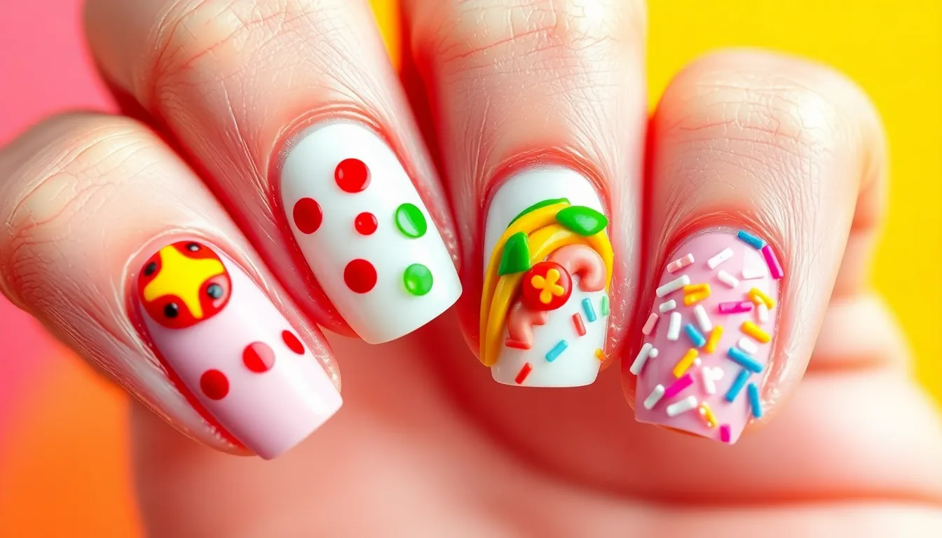 50+ Hilarious Funny Nail Art Ideas That'll Make Everyone Laugh (Easy DIY Guide) 1
