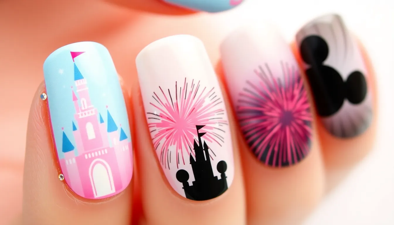 50+ Magical Mickey Mouse Nail Ideas (Easy DIY Designs for Disney Fans!) 1