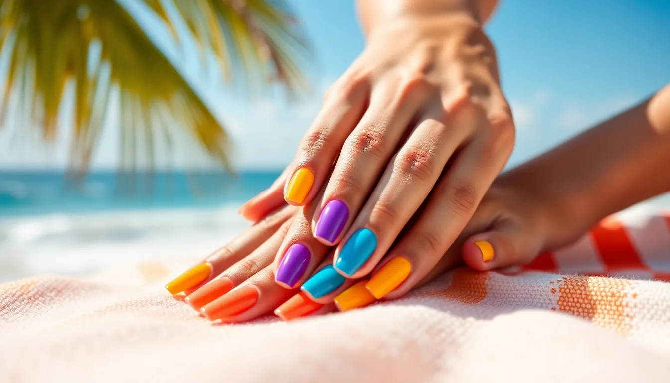 25 Stunning Vacation Nail Ideas That Last Your Entire Trip (2025 Guide) 2 25 Stunning Vacation Nail Ideas That Last Your Entire Trip (2025 Guide) 1