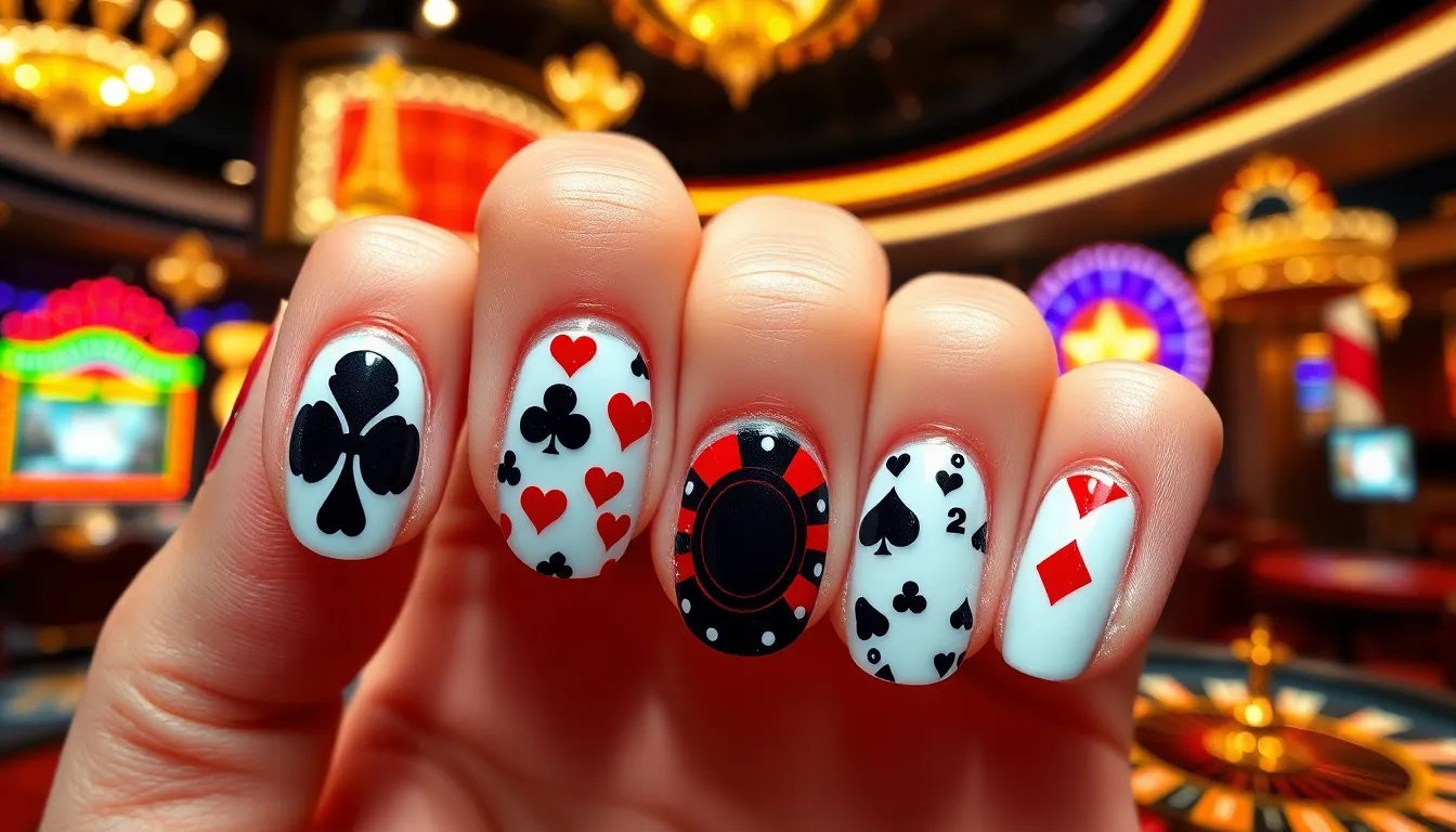 30 Stunning Nail Ideas for Vegas That Will Make You Instagram Famous 2 30 Stunning Nail Ideas for Vegas That Will Make You Instagram Famous 1