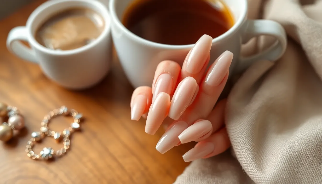 50 Natural Acrylic Nail Ideas That Look Effortlessly Elegant (2025 Guide) 2 50 Natural Acrylic Nail Ideas That Look Effortlessly Elegant (2025 Guide) 1