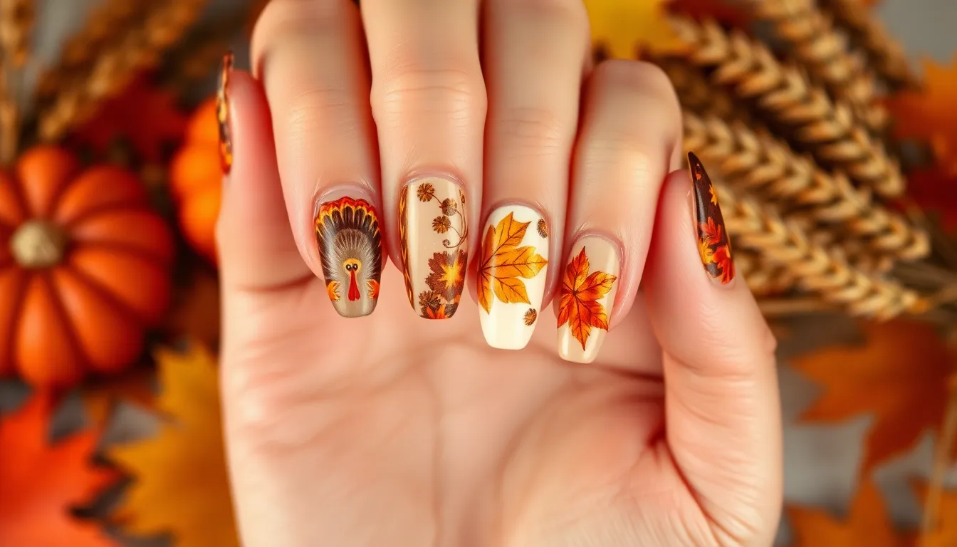 25 Stunning November Nail Ideas: Fall Colors & Thanksgiving Designs You'll Love 2 25 Stunning November Nail Ideas: Fall Colors & Thanksgiving Designs You'll Love 1
