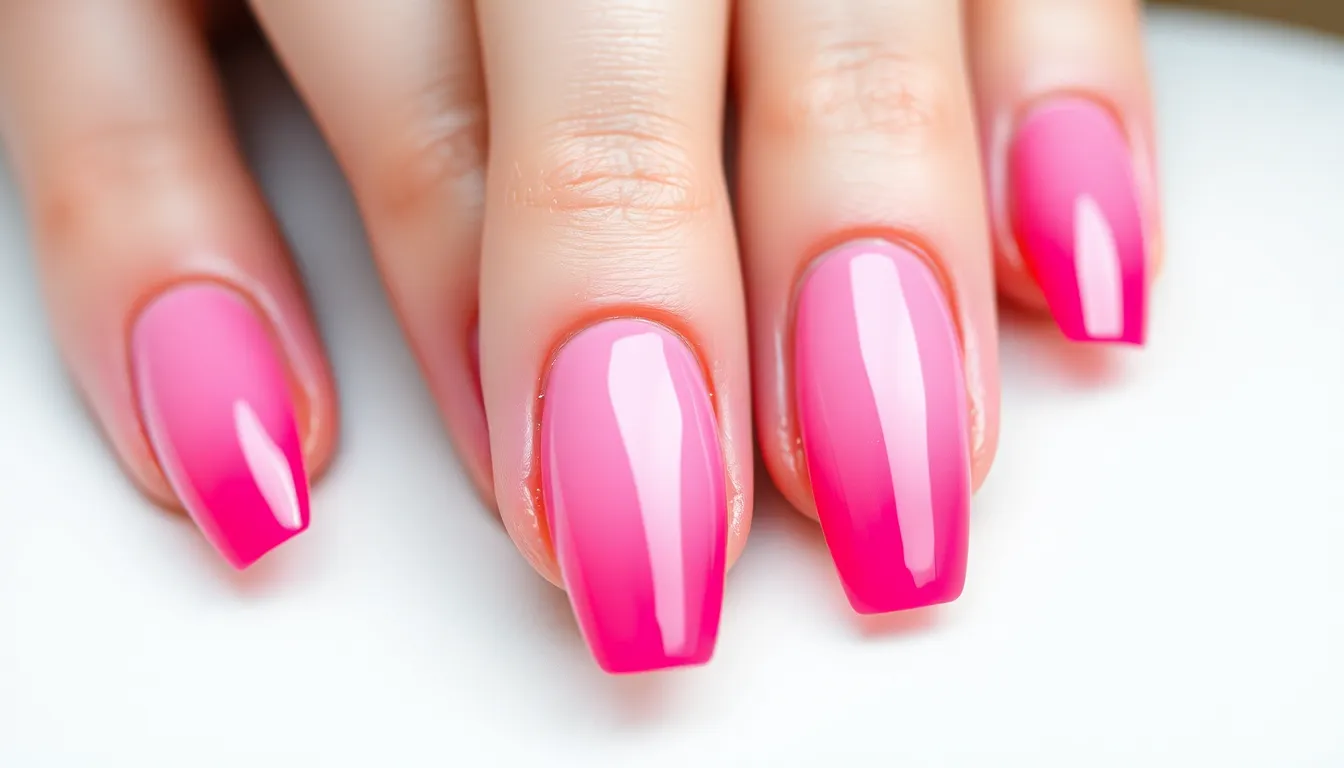 50+ Stunning Pink Acrylic Nail Ideas That'll Make You Book Your Next Appointment 2 50+ Stunning Pink Acrylic Nail Ideas That'll Make You Book Your Next Appointment 1