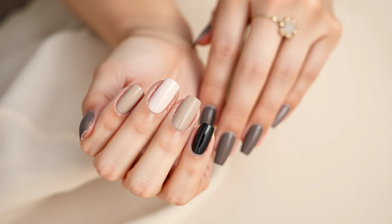 30 Simple Nail Ideas You Can Do at Home in Under 10 Minutes 2 30 Simple Nail Ideas You Can Do at Home in Under 10 Minutes 1