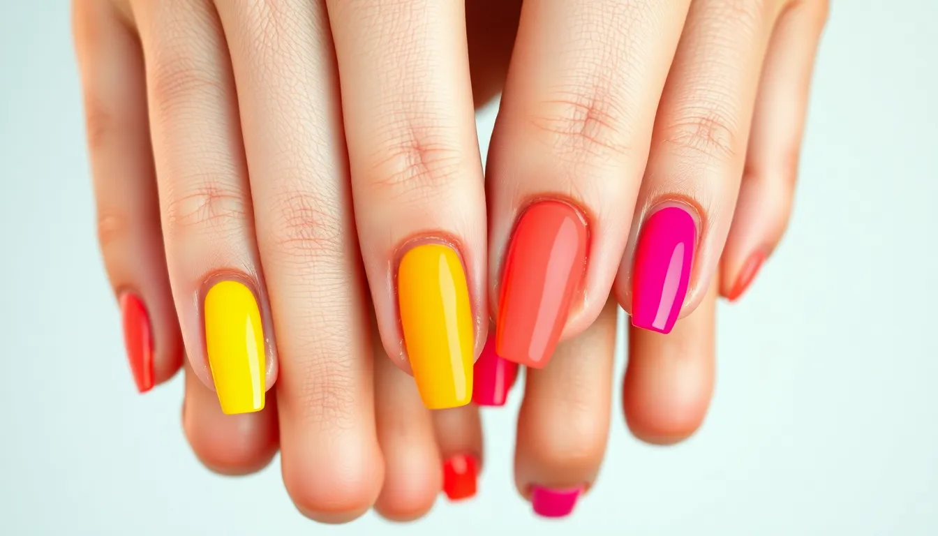 25 Spring Nail Color Ideas That'll Make You Ditch Your Dark Winter Manicure 2 25 Spring Nail Color Ideas That'll Make You Ditch Your Dark Winter Manicure 1